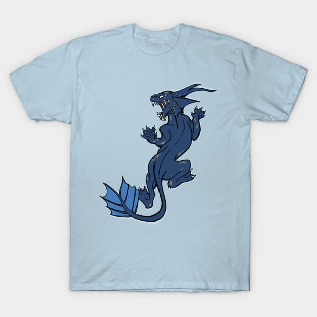 Water panther T-Shirt by mylittlenative